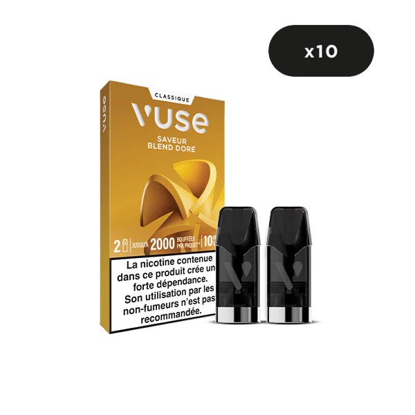 Recharge Gamme Classique Saveur Blend Doré - Image 9