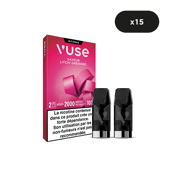 Recharges Gamme Intense Saveur Litchi Grenade - Image 5