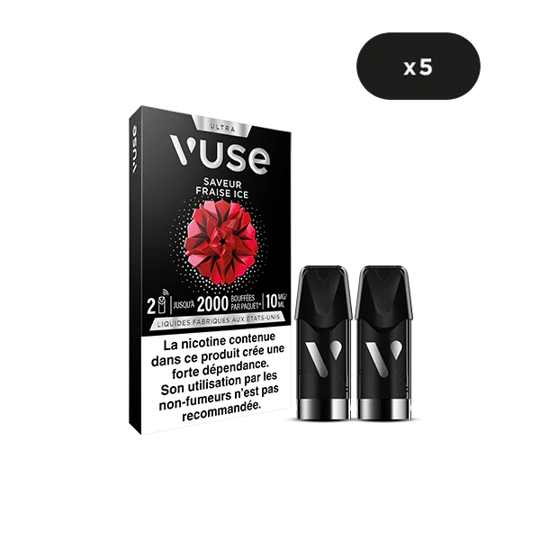 Vuse Ultra Saveur Fraise Ice - Image 3